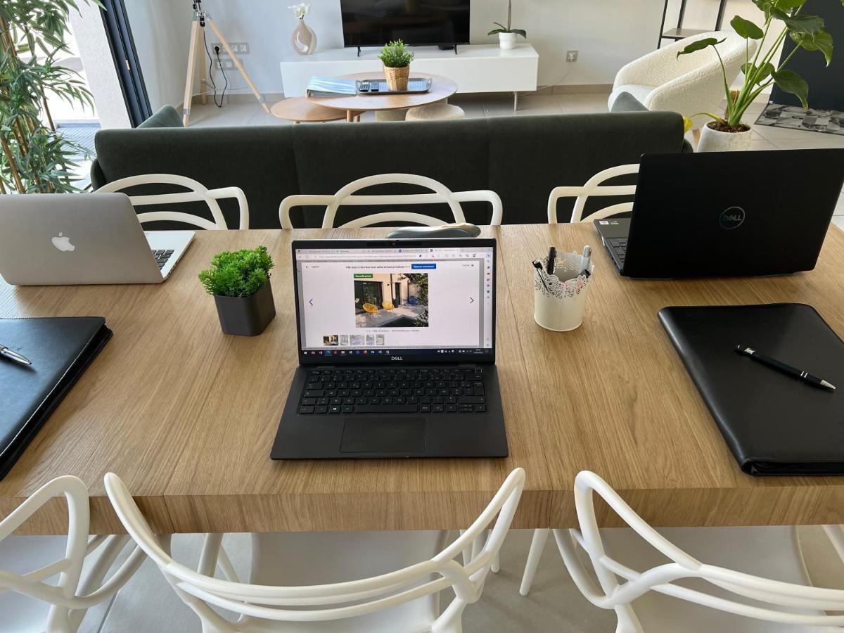 Villa Gaia - 2 Suites Lits King Size Et Salles De Bain Privatives - Parking Prive - 10 Minutes Eurexpo - Aeroport - Groupama Stadium Genas Extérieur photo